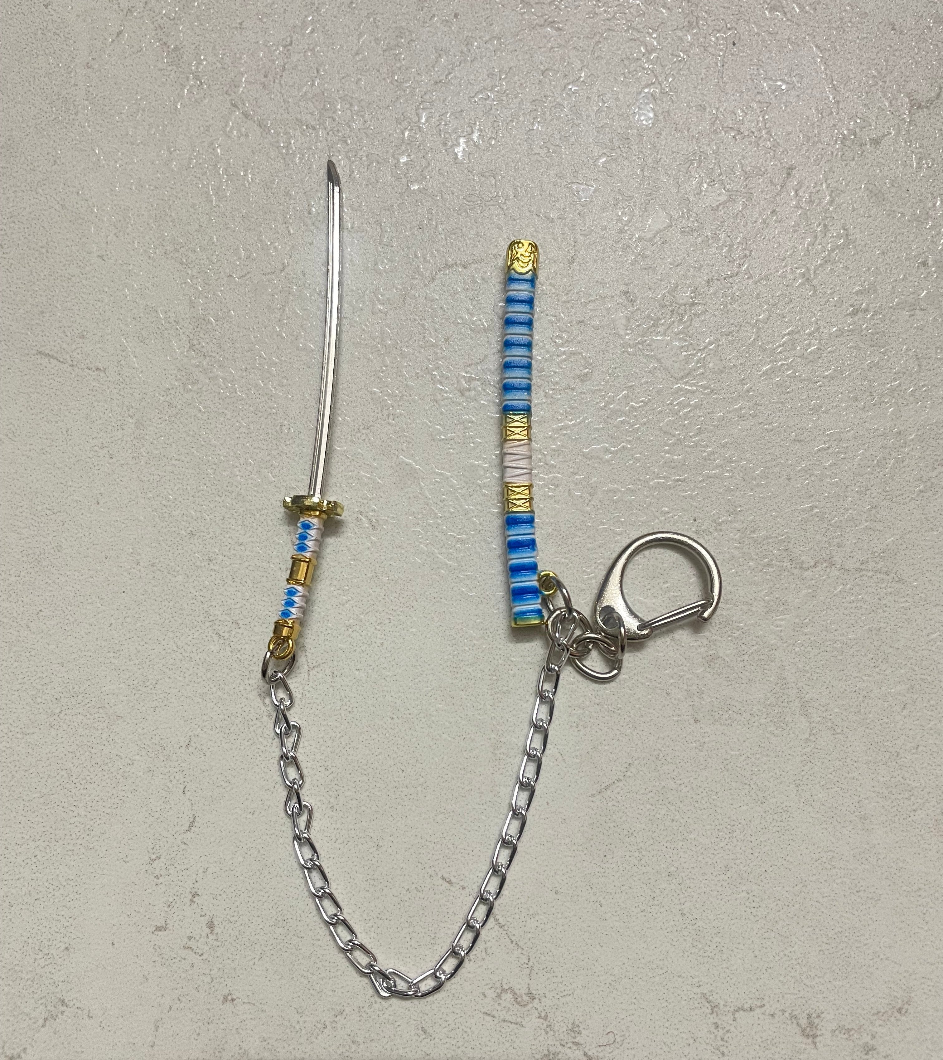Mini katana keychain