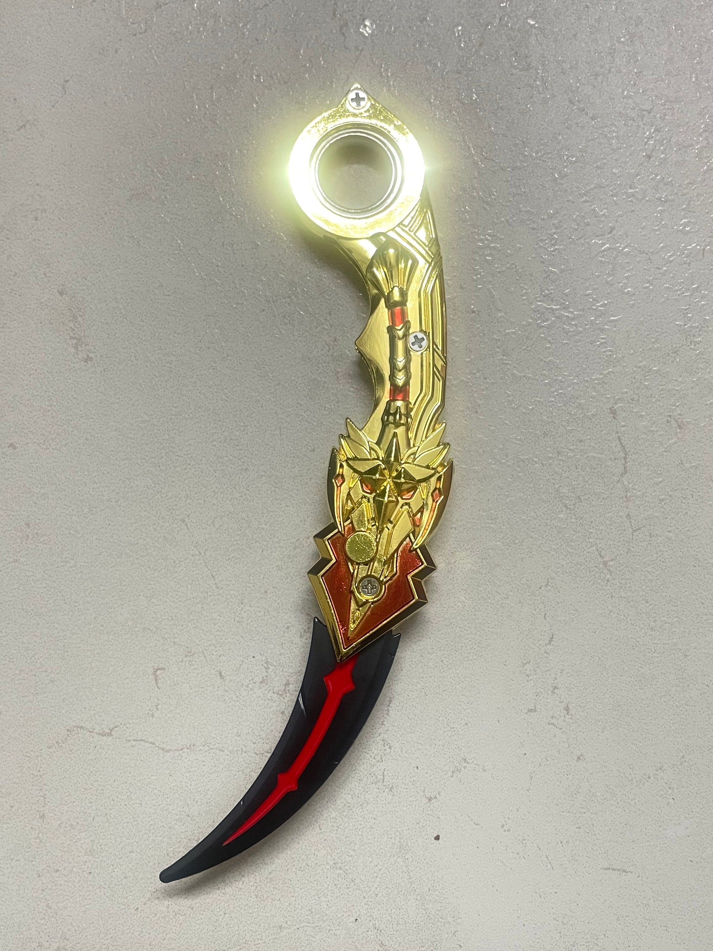 karambit rotating knife