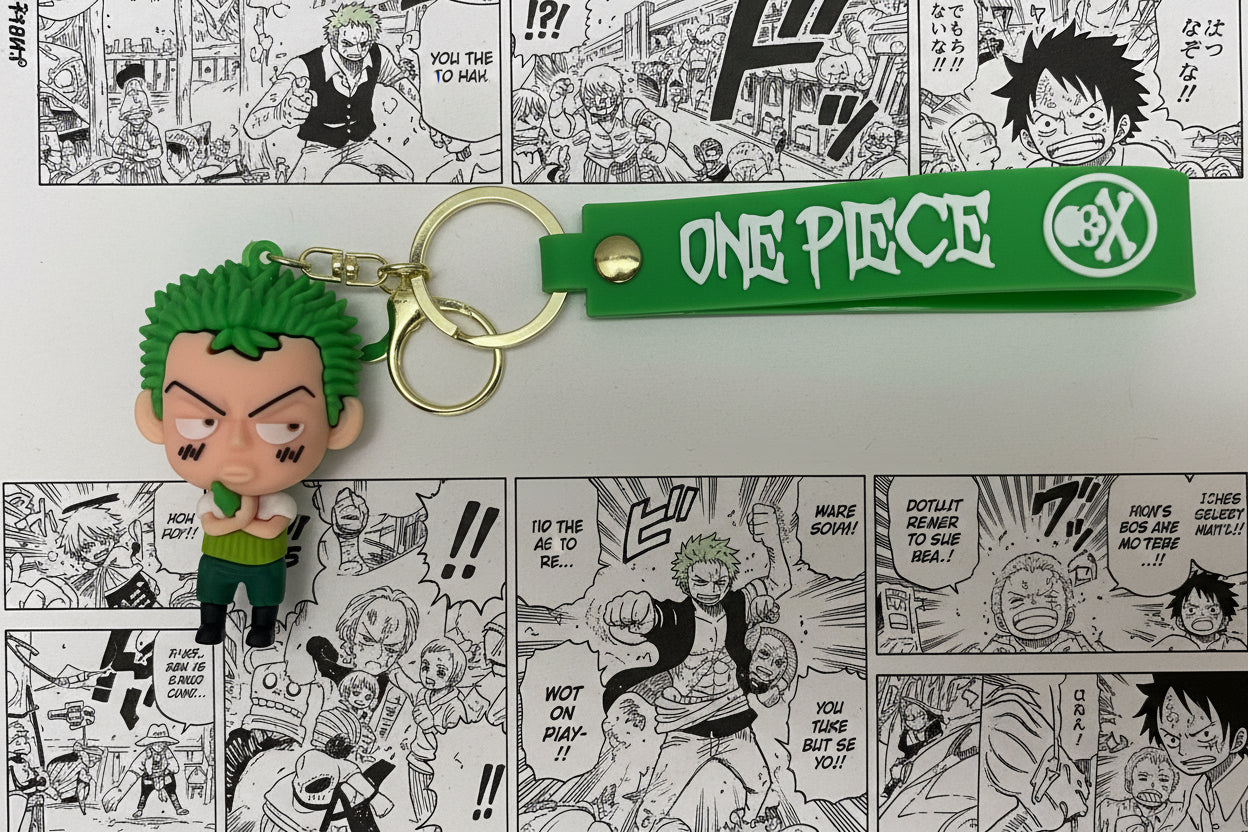 Drunk pirate hunter keychain