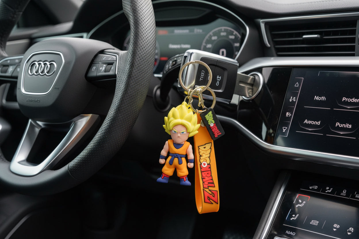 Legendary Super Saiyan keychain