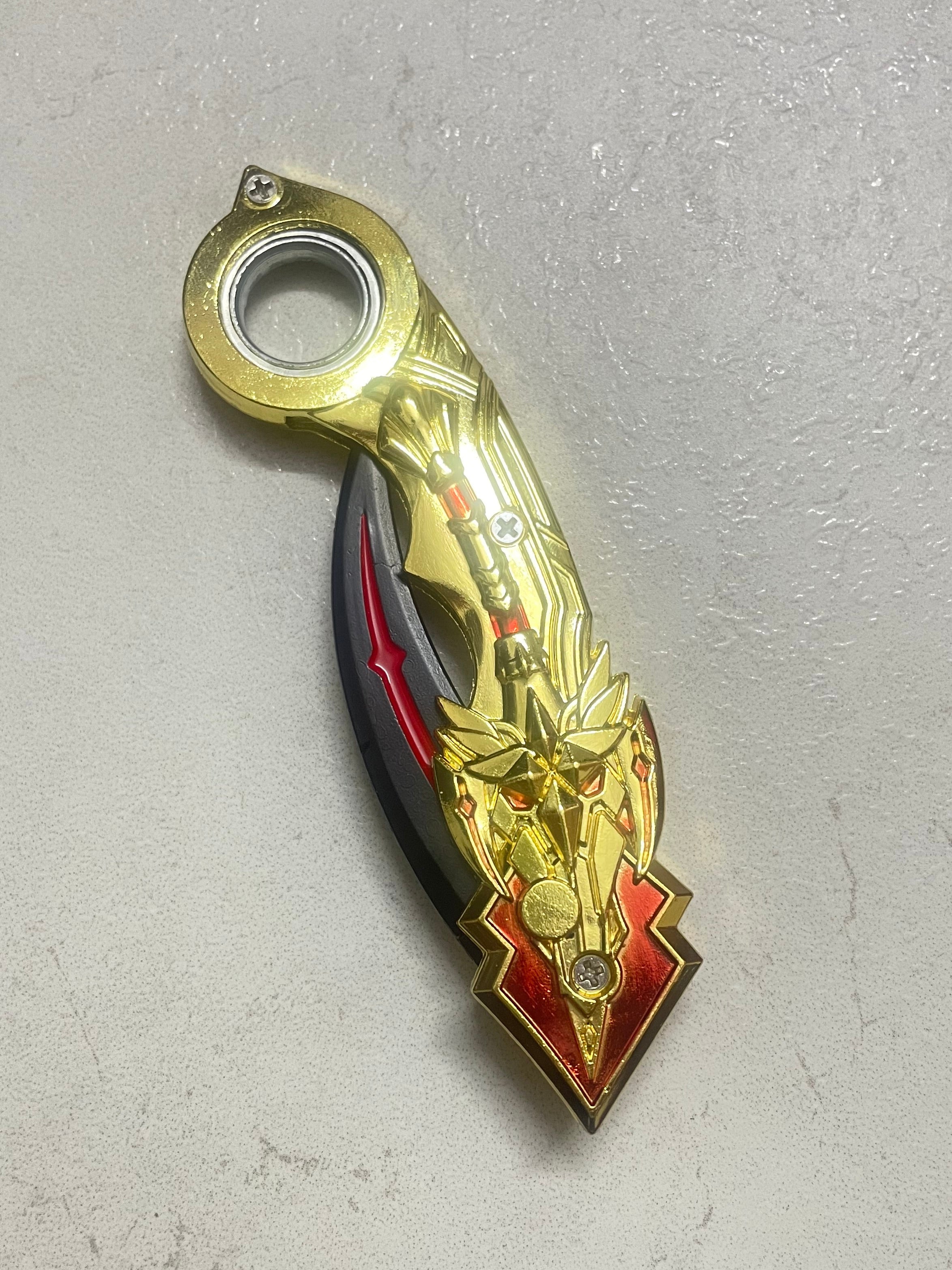 karambit rotating knife