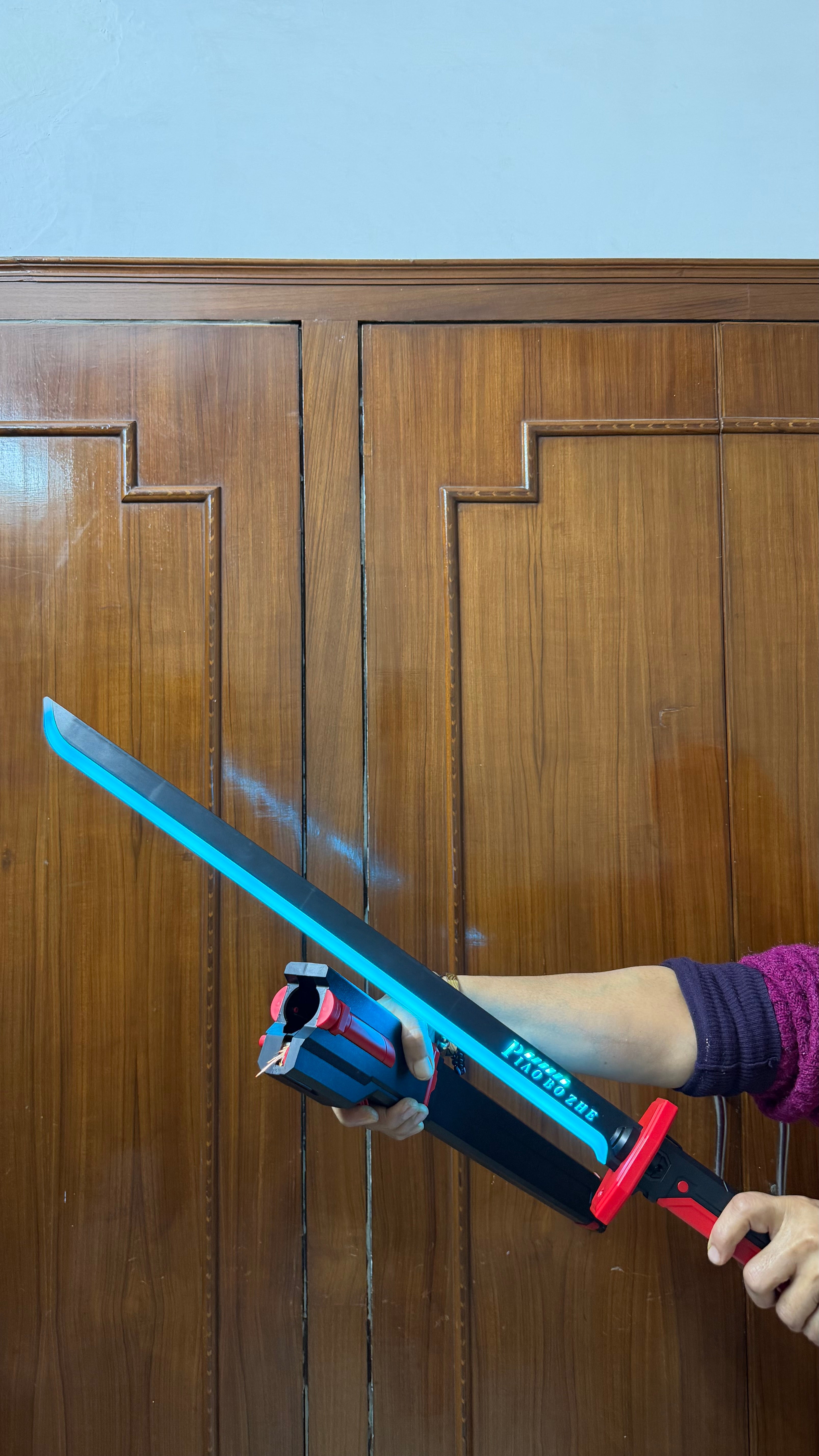 Premium Sparking LED Sword | Trending Katana | Swords with sparks+smoke+light | Rechargeable LED Katana