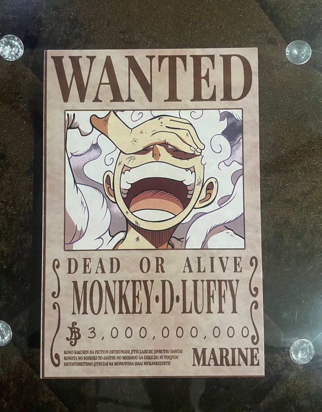 Straw Hat Wanted poster set