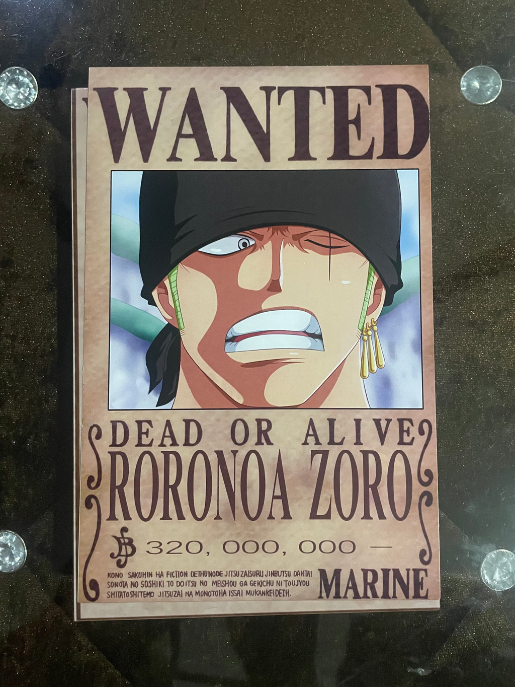 Straw Hat Wanted poster set
