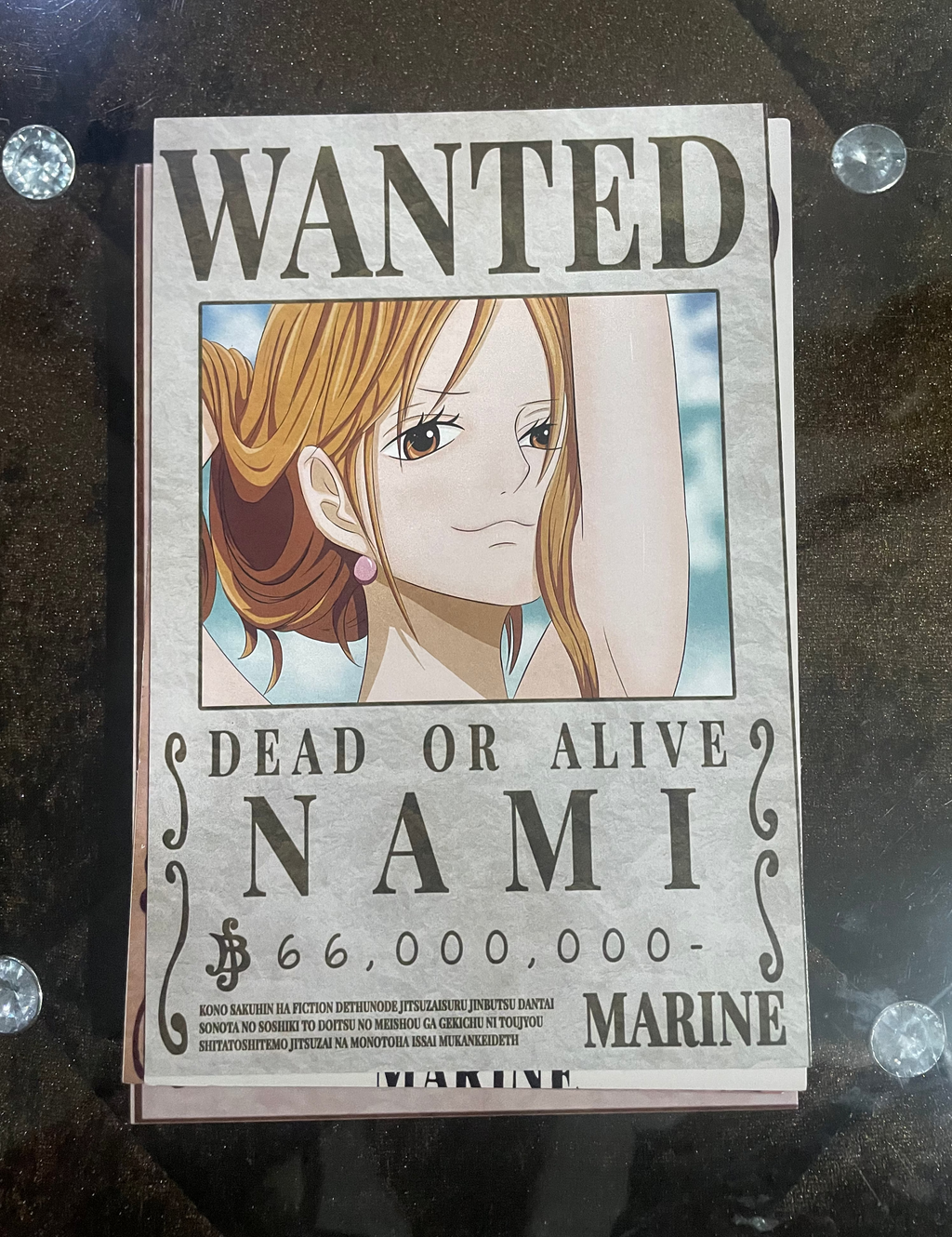 Straw Hat Wanted poster set