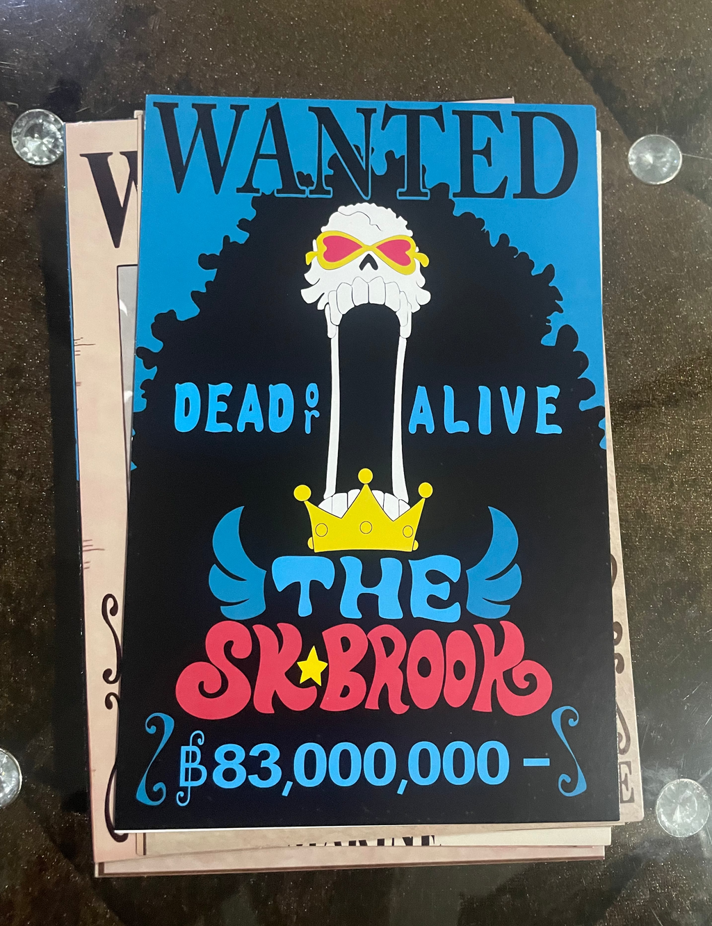 Straw Hat Wanted poster set