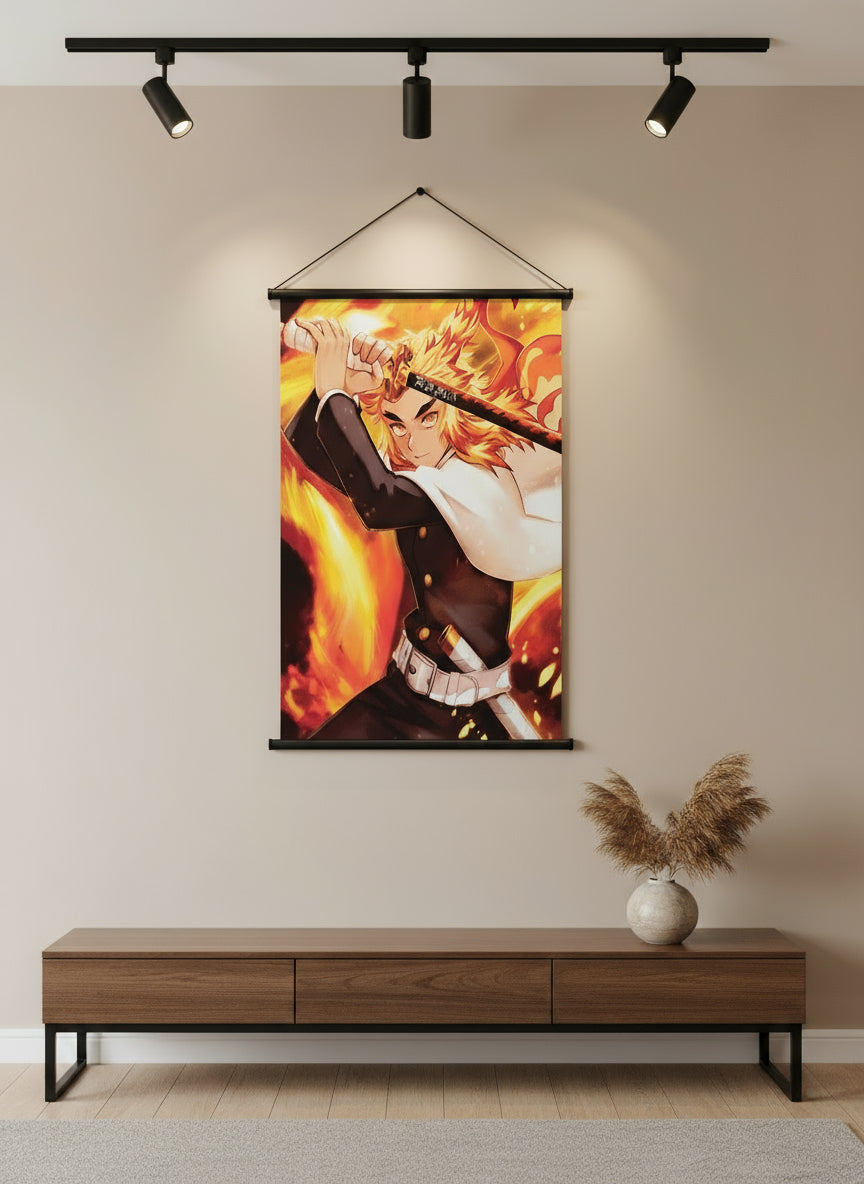 Flame Hashira Scroll