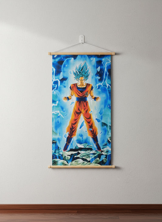 Goku Super Saiyan Blue Scroll
